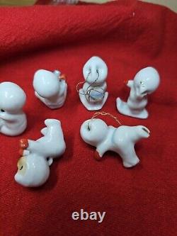 RARE-Vintage 1958-59 Holt Howard Snowbabies, Set Of 6