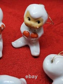 RARE-Vintage 1958-59 Holt Howard Snowbabies, Set Of 6