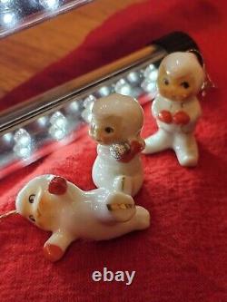 RARE-Vintage 1958-59 Holt Howard Snowbabies, Set Of 6