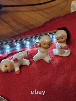 RARE-Vintage 1958-59 Holt Howard Snowbabies, Set Of 6