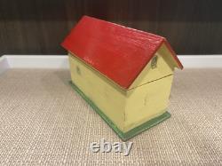 RARE Vintage German Erzgebirge Wooden Miniature Barn Includes 27 Pieces! WOW