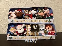 RUDOLPH ISLAND OF MISFIT TOYS PLUSH STUFFINS CVS 2000 Set Of 12 Unused! RARE