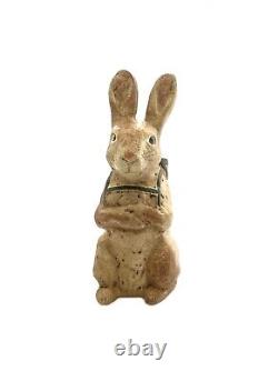 Rabbit with Basket Figurine Easter Bunny Walnut Ridge Collectible Vintage Decor