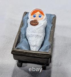 Rankin/Bass 2003 Santa Claus Is Comin' To Town Nativity Rare Figures with Box