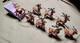 Rare 2002 Memory Lane Rudolph Red Nosed Reindeer Santa's Sleigh Reindeer Team