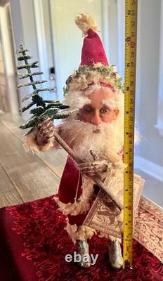 Rare 2003 Demdaco Drolleries Deck the Halls Christmas Figure Retired