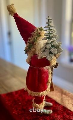 Rare 2003 Demdaco Drolleries Deck the Halls Christmas Figure Retired