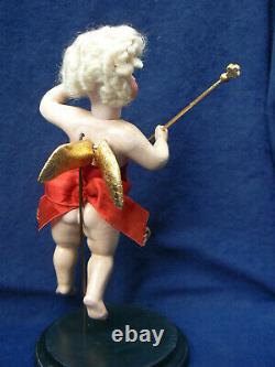 Rare 9 Kestner Closed Mouth Bisque Christmas Angel Doll Store Display