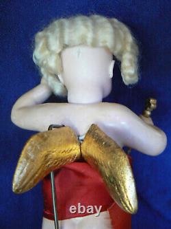 Rare 9 Kestner Closed Mouth Bisque Christmas Angel Doll Store Display