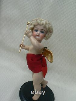 Rare 9 Kestner Closed Mouth Bisque Christmas Angel Doll Store Display