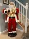 Rare Animated Santa Claus Sings / Dances Rings Bells 50 Tall