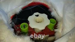 Rare Animated life size dancing singing Gemmy Santa Grinch who stole Christmas