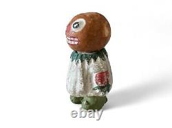 Rare Antique Halloween German Veggie Man Candy Container Figurine