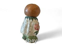 Rare Antique Halloween German Veggie Man Candy Container Figurine