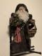 Rare Antique Handmade Primitive Santa Clause By April Cummins