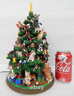 Rare Danbury Mint The Welsh Corgi Dog Christmas Tree