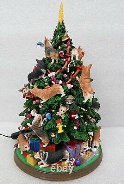Rare Danbury Mint The Welsh Corgi Dog Christmas Tree