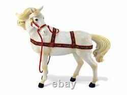 Rare Dept 56 Possible Dreams Clothtique Santa's Magnificent Friend Horse New