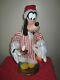 Rare Disney 1997 Santa's Best Animated With Candle Light Goofy Christmas Video
