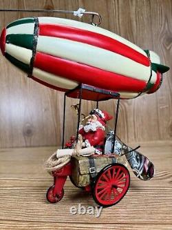 Rare Flights of Fancy Possible Dreams Santas Zooming Zeppelin Christmas Mobile