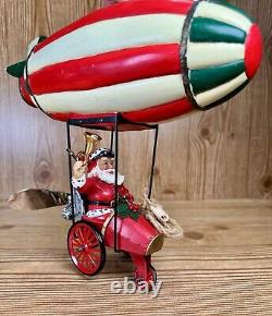 Rare Flights of Fancy Possible Dreams Santas Zooming Zeppelin Christmas Mobile