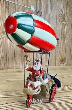 Rare Flights of Fancy Possible Dreams Santas Zooming Zeppelin Christmas Mobile