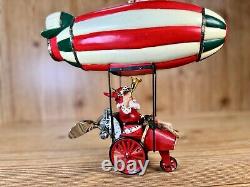 Rare Flights of Fancy Possible Dreams Santas Zooming Zeppelin Christmas Mobile