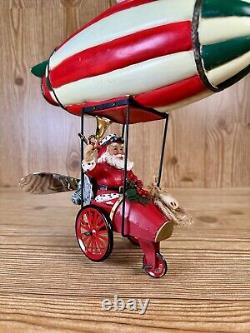 Rare Flights of Fancy Possible Dreams Santas Zooming Zeppelin Christmas Mobile