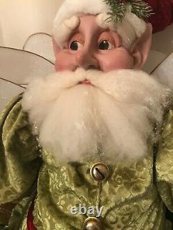 Rare Huge 60 Mark Roberts Christmas Fairy Christmas Ornament Fairy Le 26/150