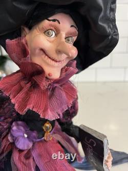 Rare-Katherines Collection Witch Doll Halloween-Very Detailed- Missing Broom