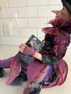 Rare-Katherines Collection Witch Doll Halloween-Very Detailed- Missing Broom