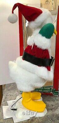 Rare LARGE Vtg TELCO MOTIONETTE CHRISTMAS GOOSE Duck Santa Claus 23 Animated