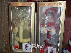 Rare Motionette Animated Christmas couple in Box