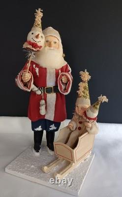 Rare Santa & Me For Bethany Lowe, Vickie Smyers, 2013, Mint, 12 1/2 x 6 1/4