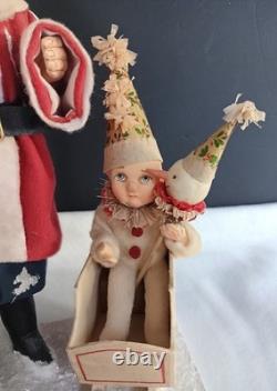 Rare Santa & Me For Bethany Lowe, Vickie Smyers, 2013, Mint, 12 1/2 x 6 1/4