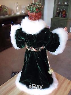 Rare-Simpich Ghost of Christmas Present Charles Dickens A Christmas Carol Doll