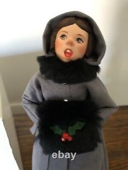 Rare Simpich Miss Noele Noel Character Doll Christmas Caroler Doll EUC HTF