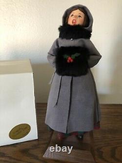 Rare Simpich Miss Noele Noel Character Doll Christmas Caroler Doll EUC HTF