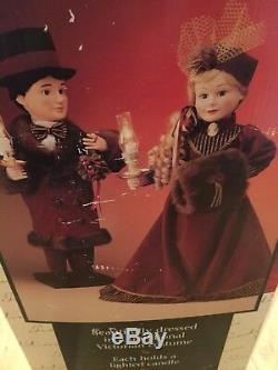 Rare Traditions Animated Victorian Couple Holiday Animated Motion 26 Figures