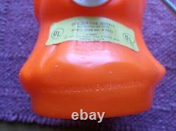 Rare Vintage Empire Witch Holding Broom Halloween Lighted Blow Mold Working Bulb