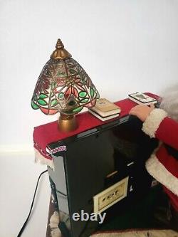 Rare Vintage Holiday Creations Sing Along With Santa And Girl Motionette