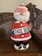 Rare Vintage Midcentury Bobble Head Santa Claus? Decanter With Googly Eyes