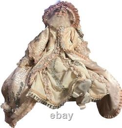 Rare Wayne Kleski Katherines Collection Santa Claus Doll Victorian Christmas