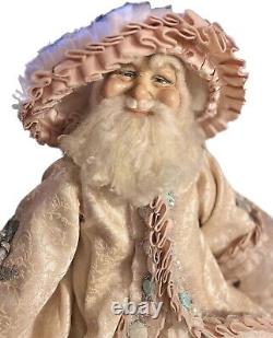 Rare Wayne Kleski Katherines Collection Santa Claus Doll Victorian Christmas