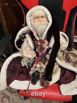 Rare Wayne Kleski Victorian Mr Claus Doll Dolls Christmas Decorations