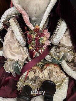 Rare Wayne Kleski Victorian Mr Claus Doll Dolls Christmas Decorations