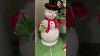 Raz 13 5 Glittered Retro Snowman Christmas Figures 4111582