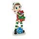 Raz Imports Santa's Little Helpers 37.5 Elf With Presents