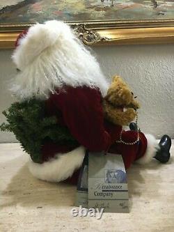 Renaissance Co. Vintage St Nick Santa 186/1,000 Ltd Ed Figure Coa 17hx12w