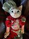 Retired Katherine's Collection Percy Peppermitten Wayne Kleski Cat Figurine Doll